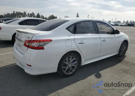 2015 Nissan Sentra S из США, поврежденный, VIN 3N1AB7AP9FY337058
